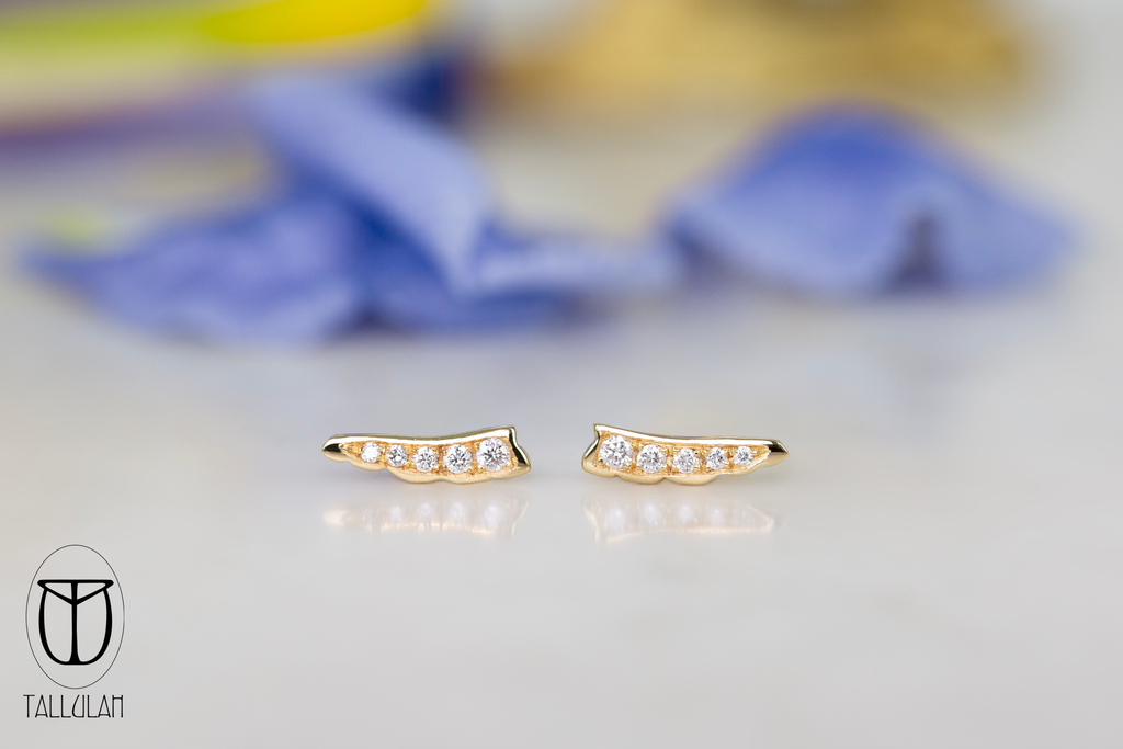 FLOTTE diamond studs