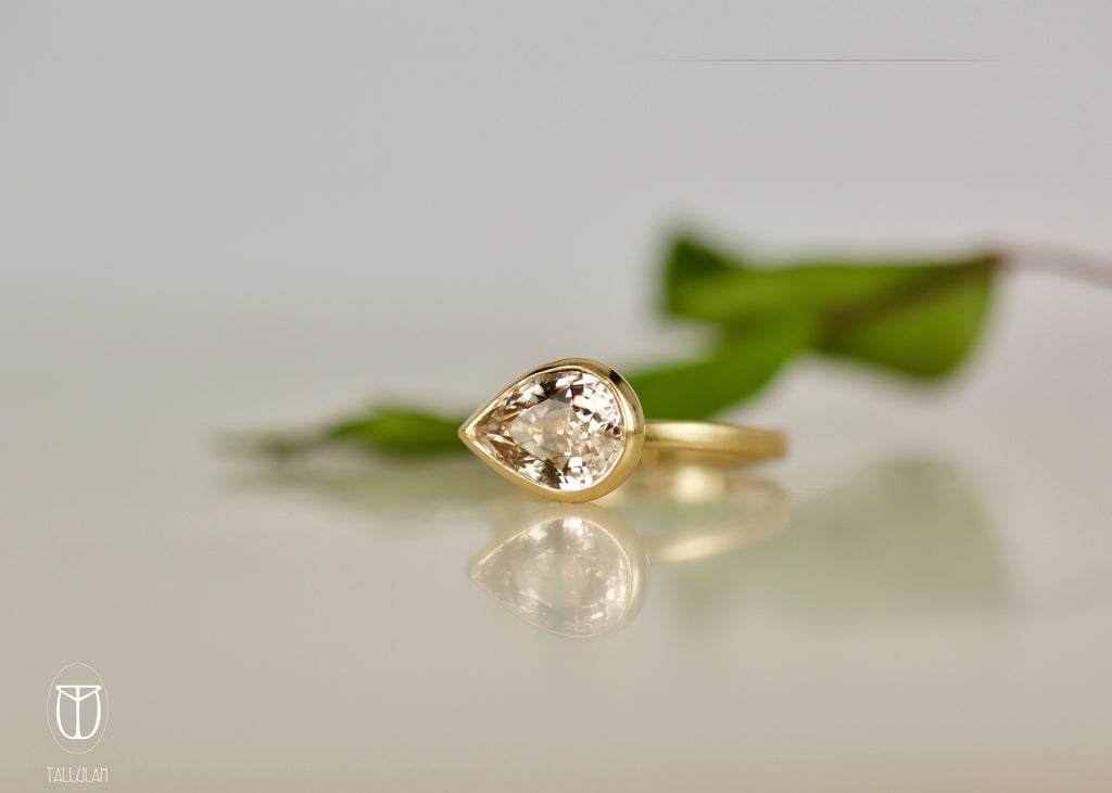 ESMEE Champagne engagement Ring