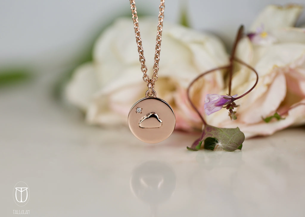 CLAUDIA Necklace Rose gold