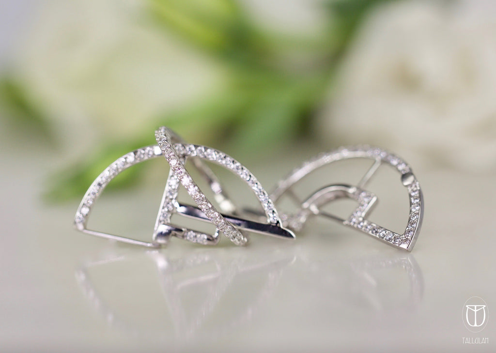 AVA diamond earring