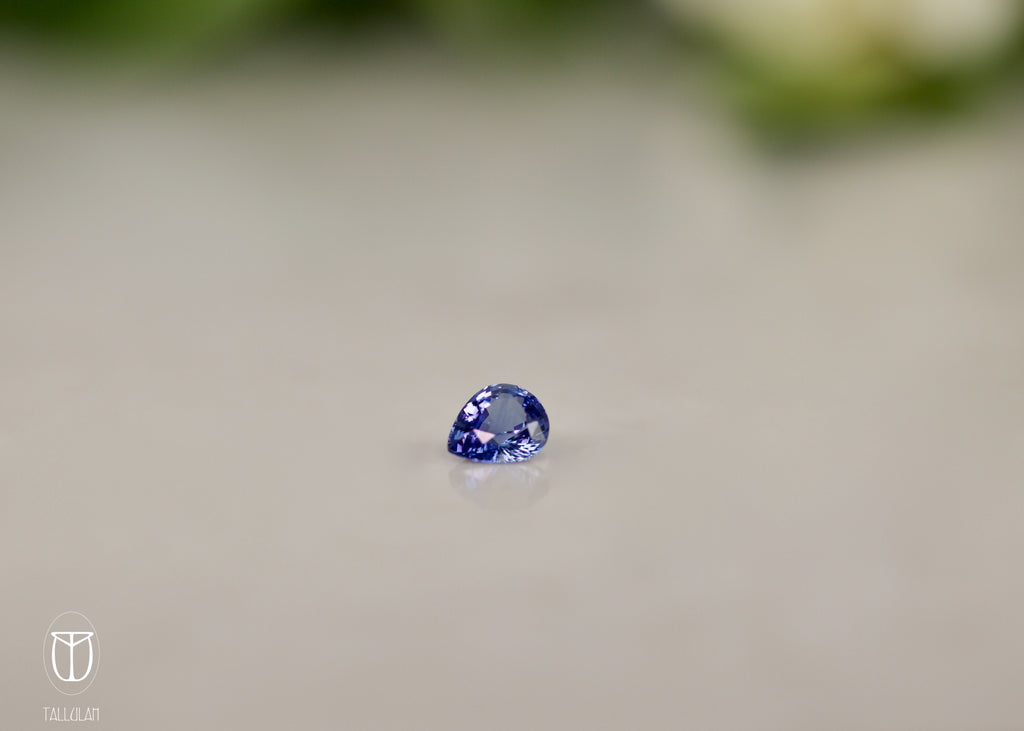 Beautiful blue sapphire